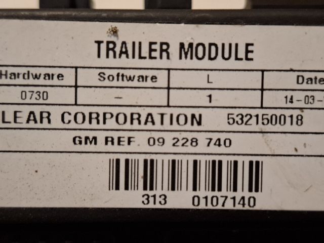 bontott OPEL VECTRA C Biztosítéktábla Csomagtér