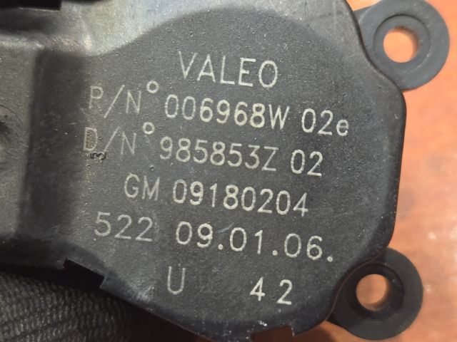 bontott OPEL VECTRA C Fűtés Állító Motor