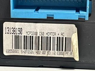 bontott OPEL VECTRA C Fűtéskapcsoló (manuális klímás)