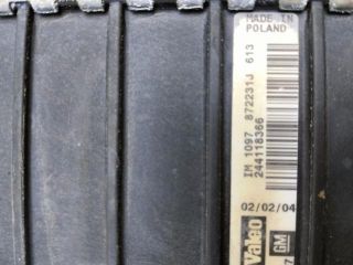 bontott OPEL VECTRA C Intercooler