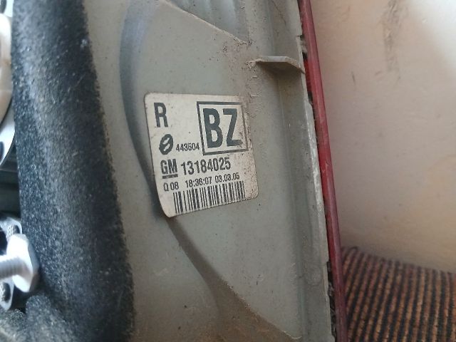 bontott OPEL VECTRA C Jobb Belső Hátsó Lámpa