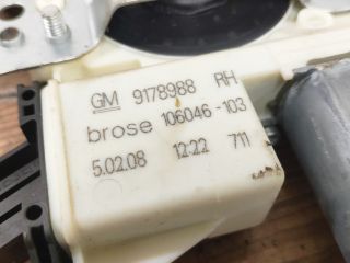 bontott OPEL VECTRA C Jobb első Ablakemelő Szerkezet (Elektromos)