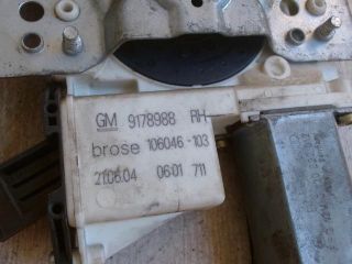 bontott OPEL VECTRA C Jobb első Ablakemelő Szerkezet (Elektromos)