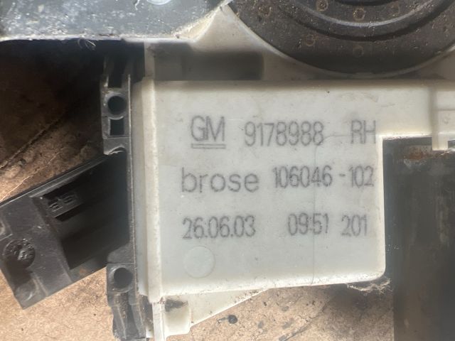 bontott OPEL VECTRA C Jobb első Ablakemelő Szerkezet (Elektromos)