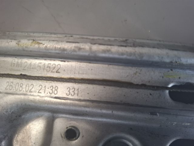 bontott OPEL VECTRA C Jobb első Ablakemelő Szerkezet (Elektromos)