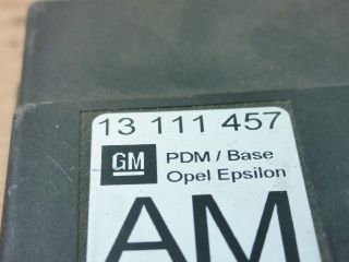 bontott OPEL VECTRA C Jobb első Ajtó Vezérlőegység