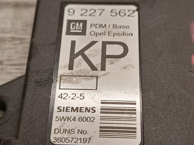 bontott OPEL VECTRA C Jobb első Ajtó Vezérlőegység