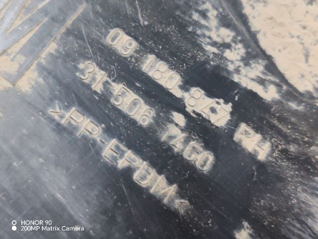 bontott OPEL VECTRA C Jobb hátsó Dobbetét (Kerékjárati, Műanyag)