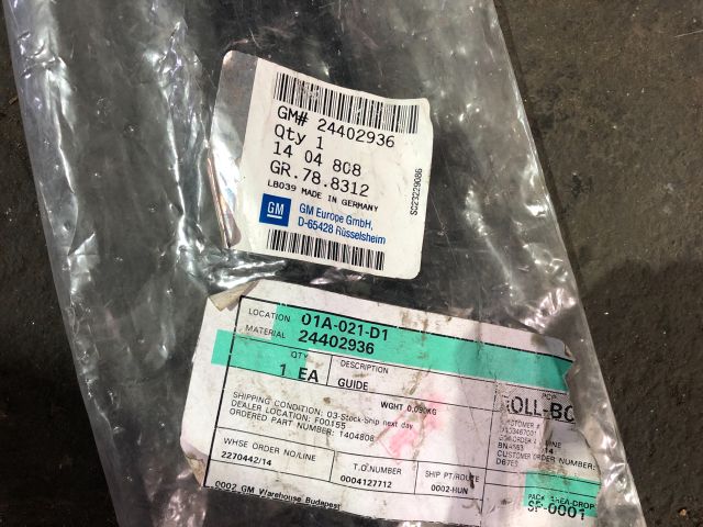 bontott OPEL VECTRA C Jobb hátsó Lökhárító Tartó (Műanyag)