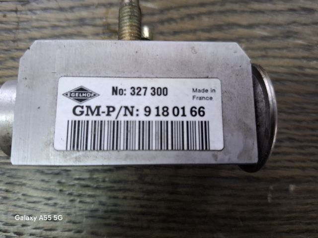 bontott OPEL VECTRA C Klíma Tágulási Szelep