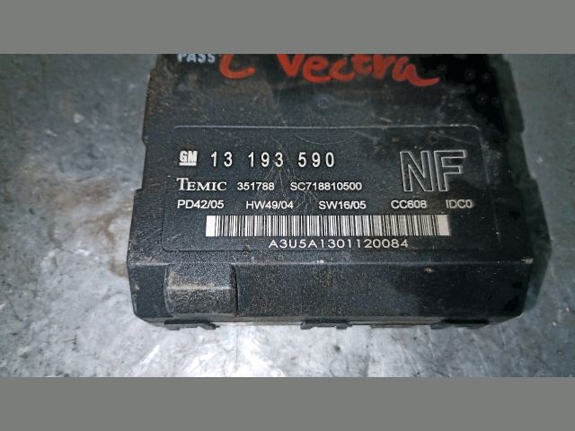 bontott OPEL VECTRA C Komfort Elektronika