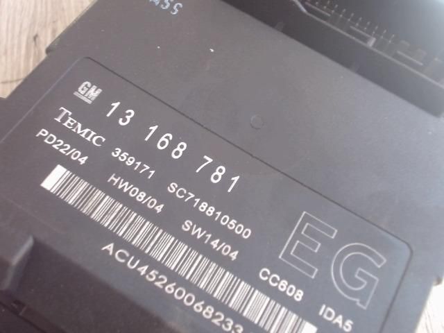 bontott OPEL VECTRA C Komfort Elektronika