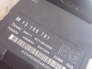 bontott OPEL VECTRA C Komfort Elektronika