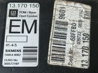 bontott OPEL VECTRA C Komfort Elektronika