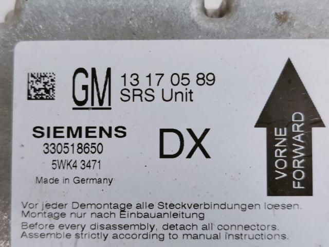 bontott OPEL VECTRA C Légzsák Elektronika