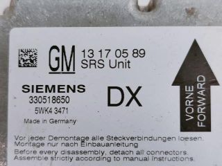 bontott OPEL VECTRA C Légzsák Elektronika