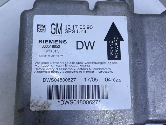 bontott OPEL VECTRA C Légzsák Elektronika