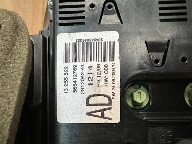 bontott OPEL VECTRA C Multifunkciós Kijelző