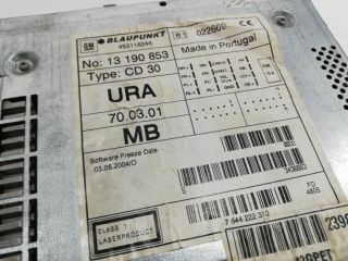 bontott OPEL VECTRA C Rádió / CD