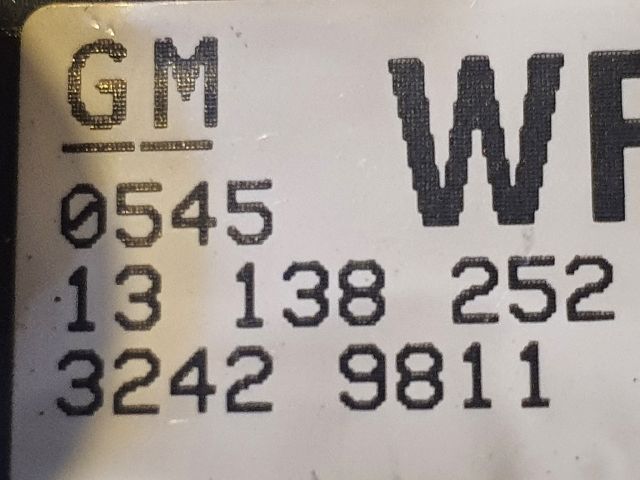 bontott OPEL VECTRA C Ülésfűtés Kapcsoló Pár