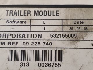 bontott OPEL VECTRA C Vonóhorog Elektronika