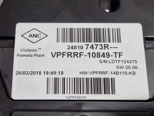 bontott OPEL VIVARO Kilométeróra