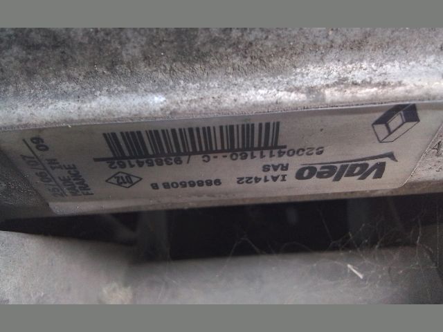 bontott OPEL VIVARO Homlokfal (Üres lemez)