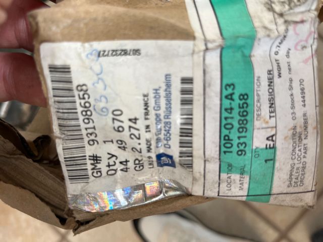 bontott OPEL VIVARO Szíjfeszítő Görgő