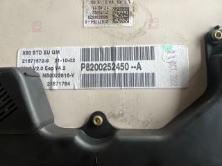 bontott OPEL VIVARO Kilométeróra