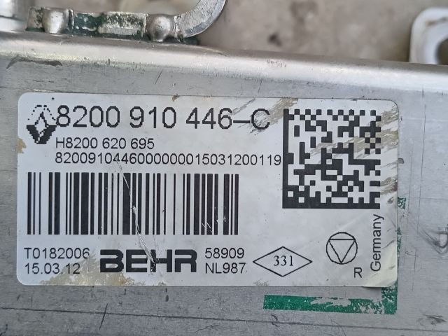 bontott OPEL VIVARO EGR Hűtő