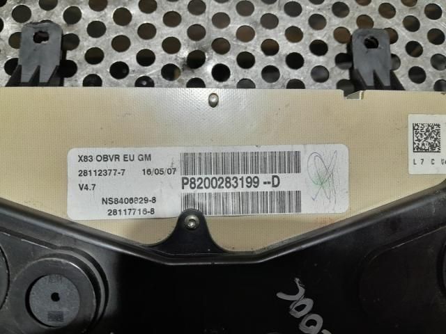 bontott OPEL VIVARO Kilométeróra