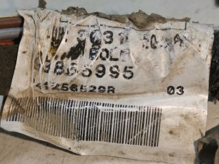 bontott OPEL VIVARO Bal első Ajtó Kábelköteg