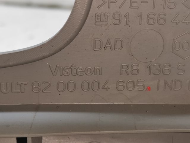 bontott OPEL VIVARO Fűtéskapcsoló Keret