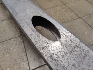 bontott OPEL VIVARO Hátsó Lökhárító Merevítő (Fém)