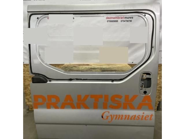 bontott OPEL VIVARO Jobb hátsó Ajtó (Üres lemez)