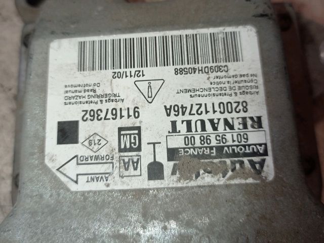 bontott OPEL VIVARO Légzsák Elektronika