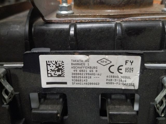 bontott OPEL VIVARO Utasoldali Légzsák