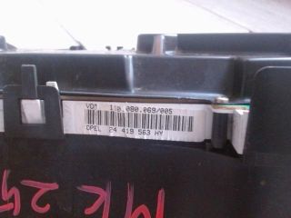 bontott OPEL ZAFIRA A Kilométeróra