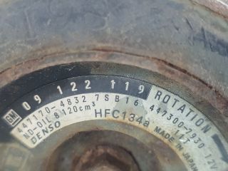 bontott OPEL ZAFIRA A Klímakompresszor