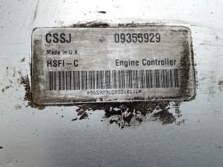 bontott OPEL ZAFIRA A Motorvezérlő