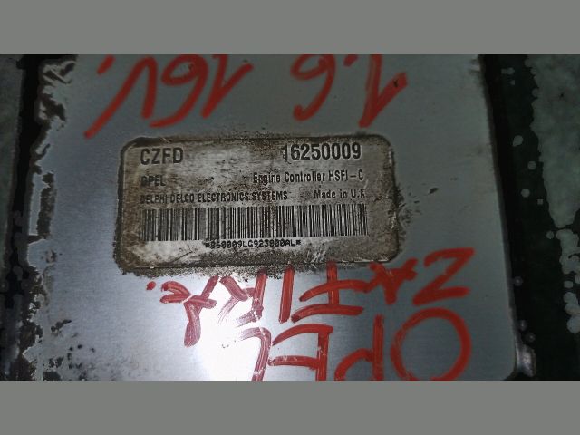bontott OPEL ZAFIRA A Motorvezérlő
