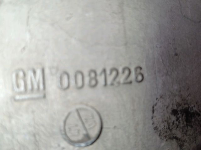 bontott OPEL ZAFIRA A Olajteknő