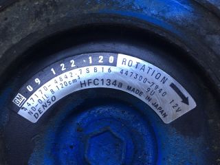 bontott OPEL ZAFIRA A Klímakompresszor