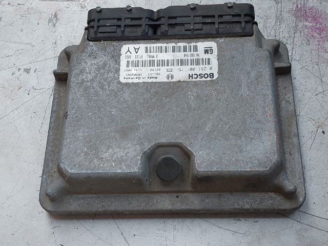 bontott OPEL ZAFIRA A Motorvezérlő