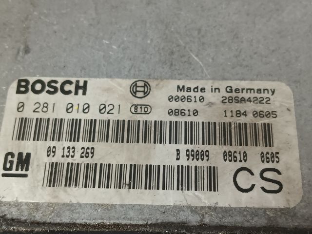 bontott OPEL ZAFIRA A Motorvezérlő