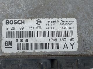 bontott OPEL ZAFIRA A Motorvezérlő