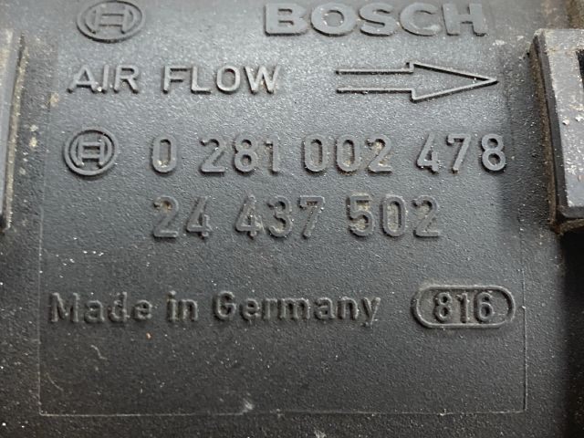 bontott OPEL ZAFIRA A Légtömegmérő