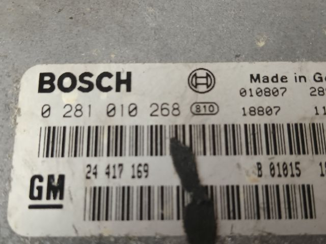 bontott OPEL ZAFIRA A Motorvezérlő