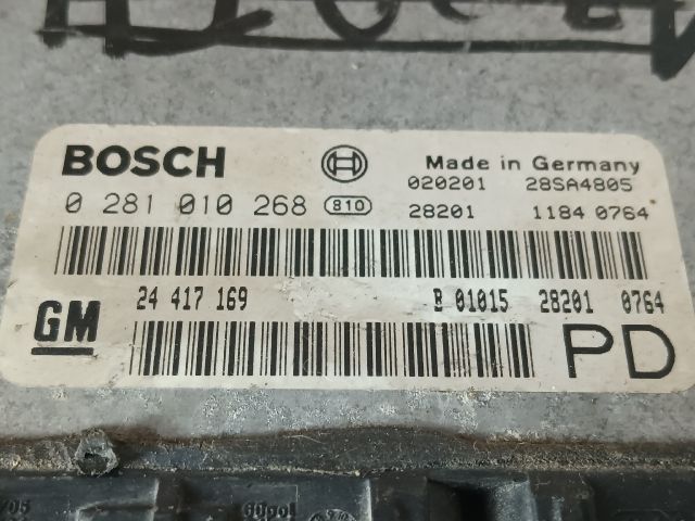 bontott OPEL ZAFIRA A Motorvezérlő