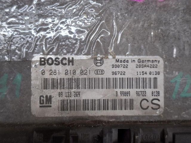 bontott OPEL ZAFIRA A Motorvezérlő